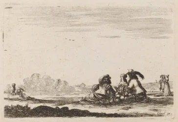 Lords and Ladies Conversing, 1642