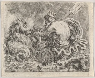 Neptune, from Game of Mythology (Jeu de la Mythologie)