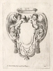 New Model for a Cartouche, 1647