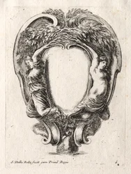 New Model for a Cartouche, 1647