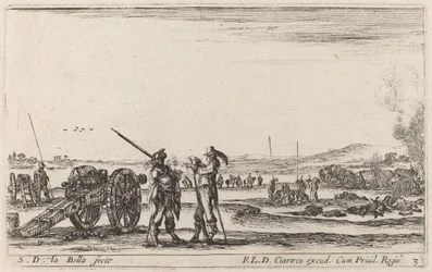 Officer Giving Orders to a Sentinel, c. 1641