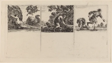 Perseus and Andromeda, Cephalus and Procris, Hippomene and Atalantus
