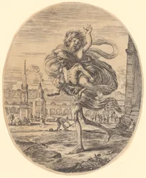 Death Carrying a Child on His Back