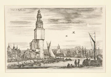 View of Amsterdam, from the series Views of Seaports