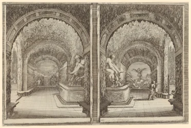 Two Views of a Grotto from Different Perspectives