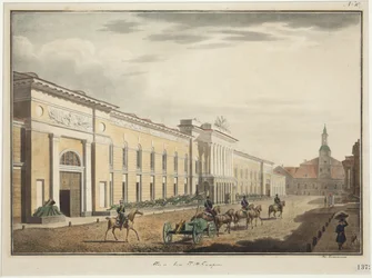 View of the New Arsenal on Liteyny Avenue