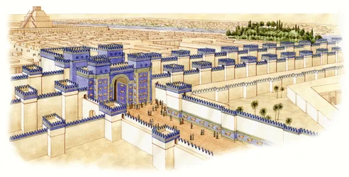 The Ishtar Gate, Babylon, c.-560--10