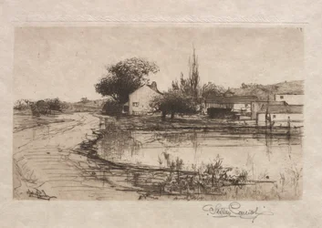 Sketch near Pittsfield, Mass., 1887-1888