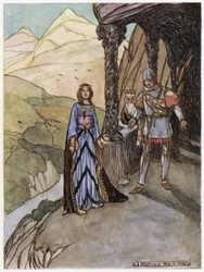 Illustration for Siegfried the Dragon-Slayer