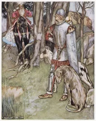 Illustration for Siegfried the Dragon-Slayer