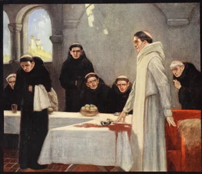 Saint Benedict and the Monks, Illustration from 