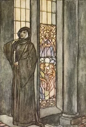 She heard her own name called again and again, illustration from 