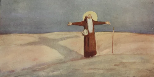 St Anthony in the Desert, illustration from 