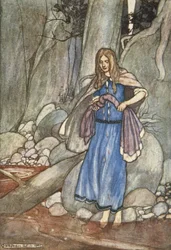 The Watcher of the Ford, illustration from 