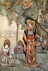 They made an encampment and the swans sang to them