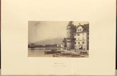 Mount Pilatus from the Lake of Lucerne