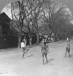 A Native Ball Game in Burma