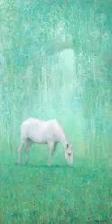 Ethereal White Horse