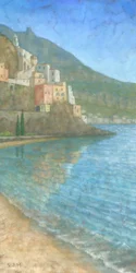 Mediterranean Coastal Village