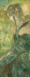 Serene Hooded Figure