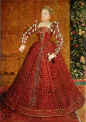Portrait of Elizabeth I of England (The Hampden Portrait), ca 1563