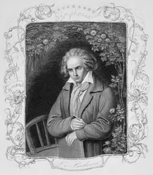 Ludwig van Beethoven engraved by Albert Henry Payne