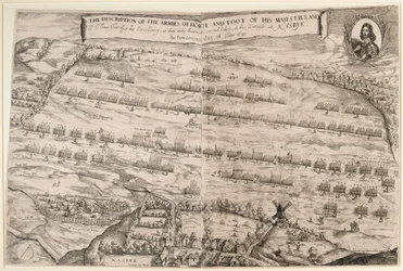 Description of the Armies of Horse and Foot of His Majesties, and Sir Thomas Fairfax; the Fourteenth Day of June 1645