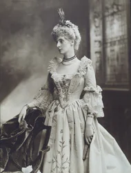 Lady Evelyn Cavendish, Later Duchess of Devonshire, as a Lady at the Court of the Empress Maria Theresa, The Duchess of Devonshire