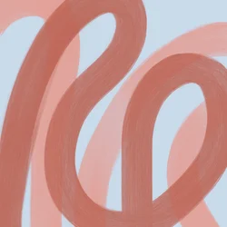 Flowing Terracotta Curves