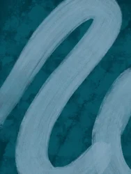 Fluid Teal Lines