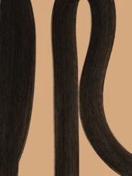 Sleek Dark Brown Hair