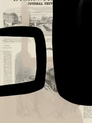 Vintage Journal Abstract