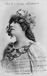 Henriette Rosine Bernard aka Sarah Bernhardt in the Role of 