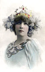 Sarah Bernhardt as Melissinde