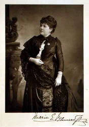 Marie Effie Wilton Bancroft, actress and theatrical manager, portrait photograph