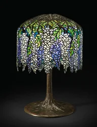 Wisteria Table Lamp, c. 1910