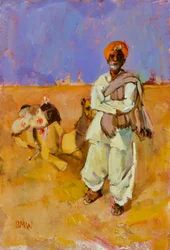 Indian Camel Man