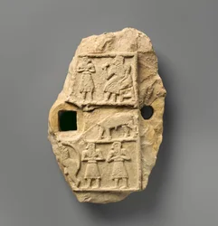 Relief Plaque with a Banquet Scene