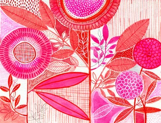 Colorful Floral Abstract