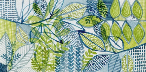 Serene Botanical Leaves