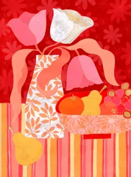 Vibrant Floral Still Life