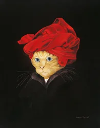 Illustration from Cats Galore! A Compendium of Cultured Cats