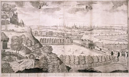 View from Greenwich Park, London
