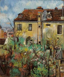 Garden in Rue Cortot, 1928