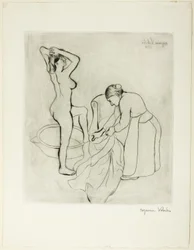 Woman at Her Bath