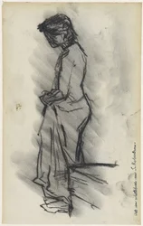 Sketch of a Landscape with Cart