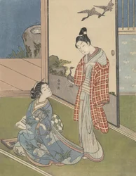 A Girl Writing a Letter, 18th century