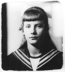 Greta Garbo as a teenager