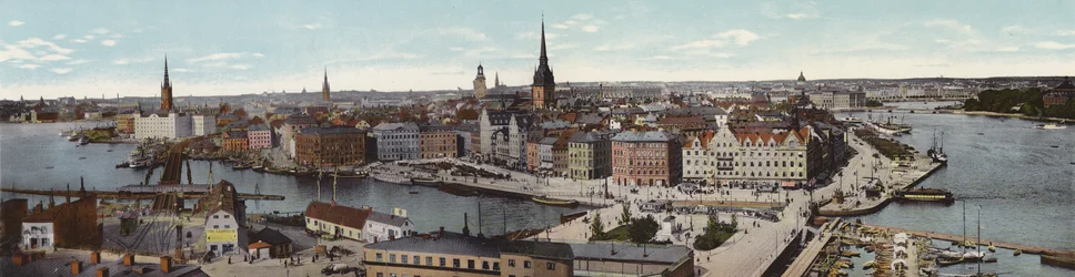 Stockholm: Panorama Fran Katarinahissen