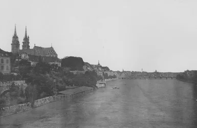 Basel, The Cathedral and the Rhine
